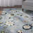 Doyle Hand Hooked Performance Floral Rug-22211889