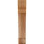 Attelle de genou à écailles brutes de l 6 po x P 22 po x H 34 po, cèdre rouge de l'Ouest-70298153-31230592-29309935