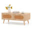 Table basse Mid-Century moderne avec 2 tiroirs de rangement