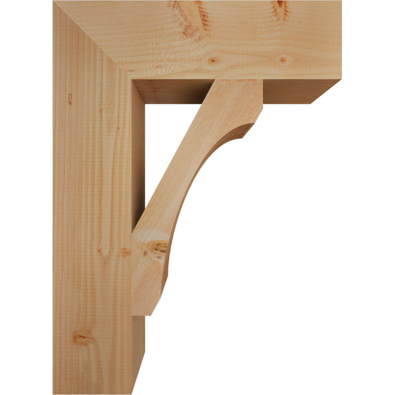 Support en bois rustique Legacy Block, Sapin de Douglas, Lisse, H 30 po x l 5,5 po x P 22 po