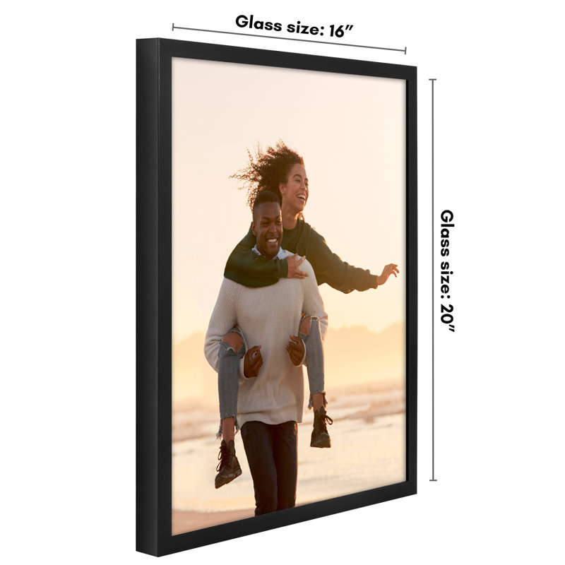 Cadre photo Americanflat, Noir, 16 po x 20 po