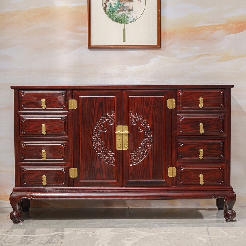 Buffet de luxe rétro de style chinois