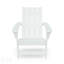 Chaise ENCINO ADIRONDack, conception rustique moderne pour le confort et la durabilité en plein air