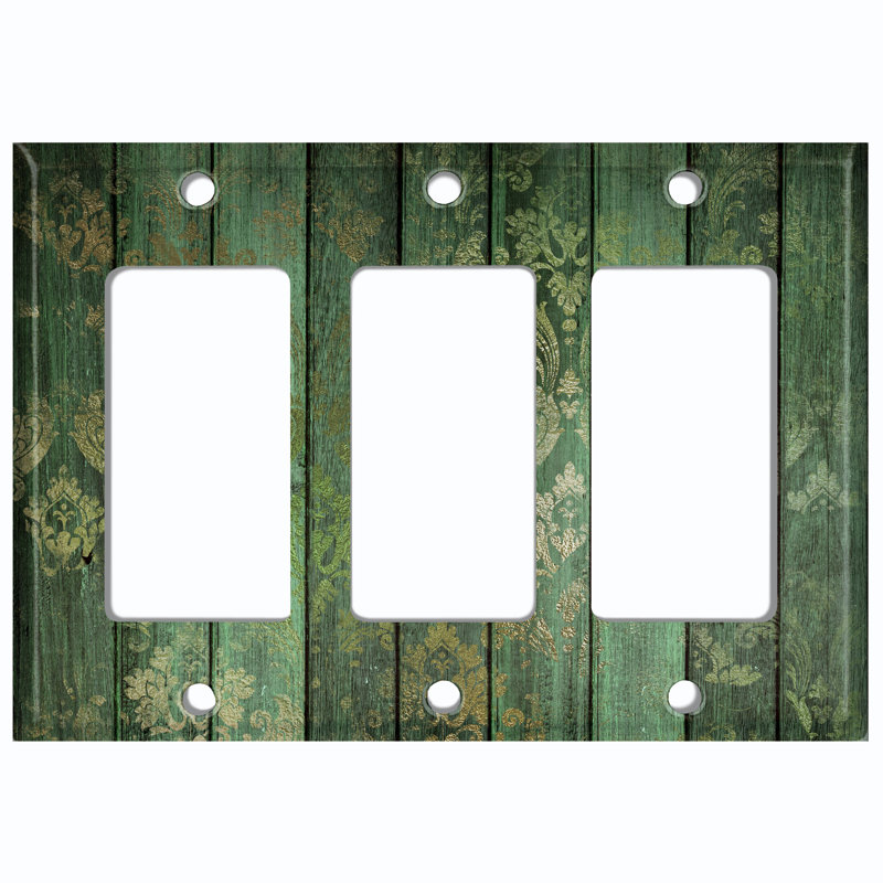 3 - Gang Toggle Light Switch Standard Wall Plate