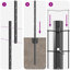 Fence with Post Segment Outdoor Barrier Garden Terrace Divider Boundary-513738618-513738622