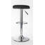 Swivel Upholstered Adjustable Height Counter Stool with Metal Frame