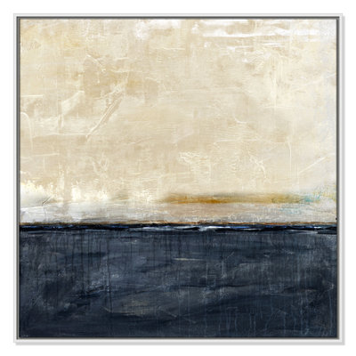Better Days Navy Print by Denise Brown