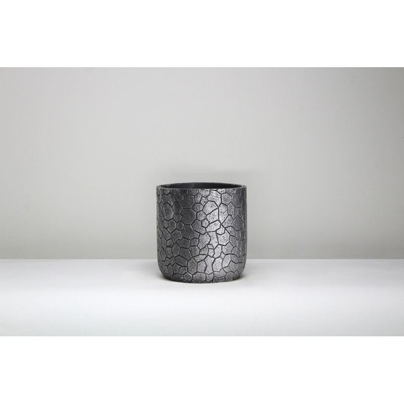 Chilo Handmade Cachepot, Silver