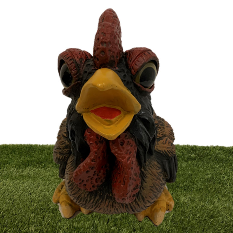 Statue de jardin fantaisiste «Lucky», H 16 po x l 18 po x P 12 po