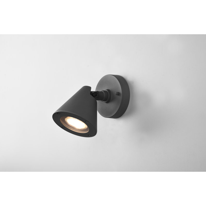 Erene Anthracite GU10 Wall Lantern