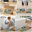 Tapis de cuisine à motif floral 2 pièces Boho