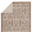 Tapis ardoise / bronze à motif floral Regard-201450606