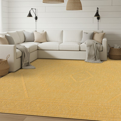 Tapis d'intérieur lavable à la machine Brenly