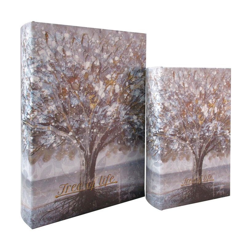 Chirk 2 Piece Medium Density Fiberboard (MDF) Decorative Box Set