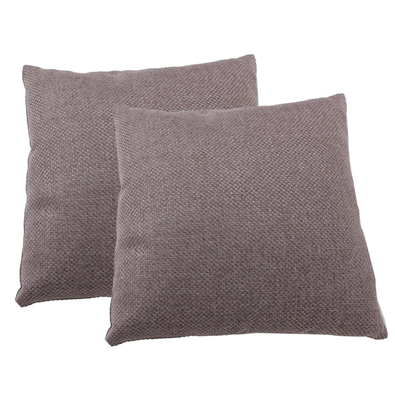 Housse et insert de coussin Lima, Mauve