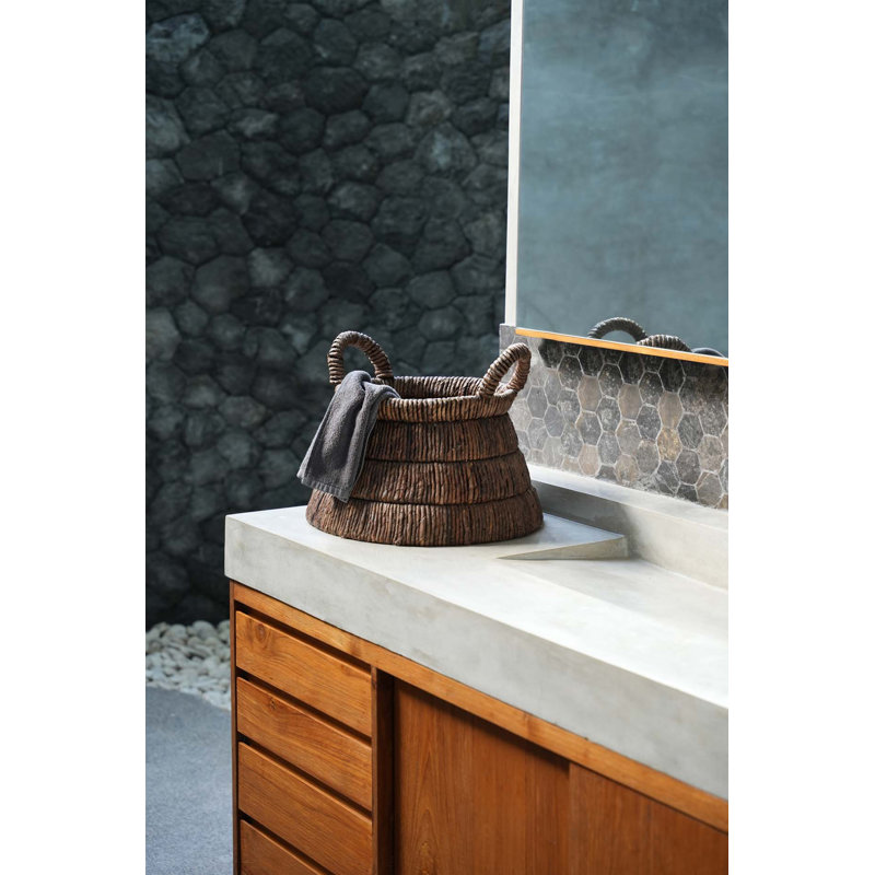 Bay Isle Home Banana Leaf Decorative Basket