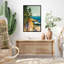 «Seacliff Whispers V1», impression encadrée sur papier par Azure Artisanal Studio-1594372565-1594372582