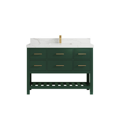 Parker 48'' Single Bathroom Vanity with Top