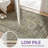 Oriental Machine Washable Sage/Gray Area Rug with Non-Slip Backing-808414122