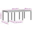 Garden Dining Set 9 Pcs Polypropylene-273758746-273758749