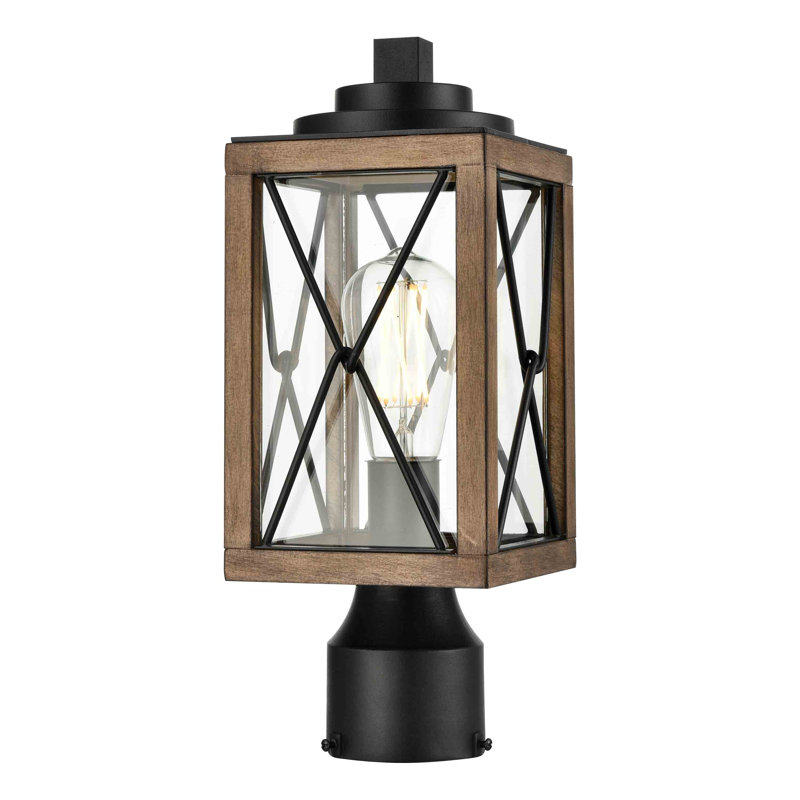 Tête de lanterne à 1 lumière H 14,5 po Apison, Charme de Caroline