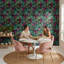 Décoration murale rétro à motif de perroquets tropicaux-1621334314