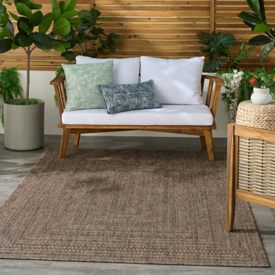 Tapis intérieur / extérieur géométrique Cascio