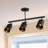 22.5'' 3 -Light Fixed Track Track Kit with Dimmable and Adjustable Head