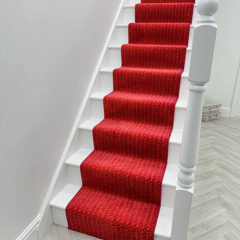 Stair Runner Solid Colour Area Rug, Runner 60 x 510 cm