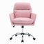Cuir artificiel, cuir synthétique, base noire, hauteur réglable, convient au bureau, à la chambre à coucher, à la coiffeuse et à d'autres environnements. Une chaise de bureau-1234715782-1234715785