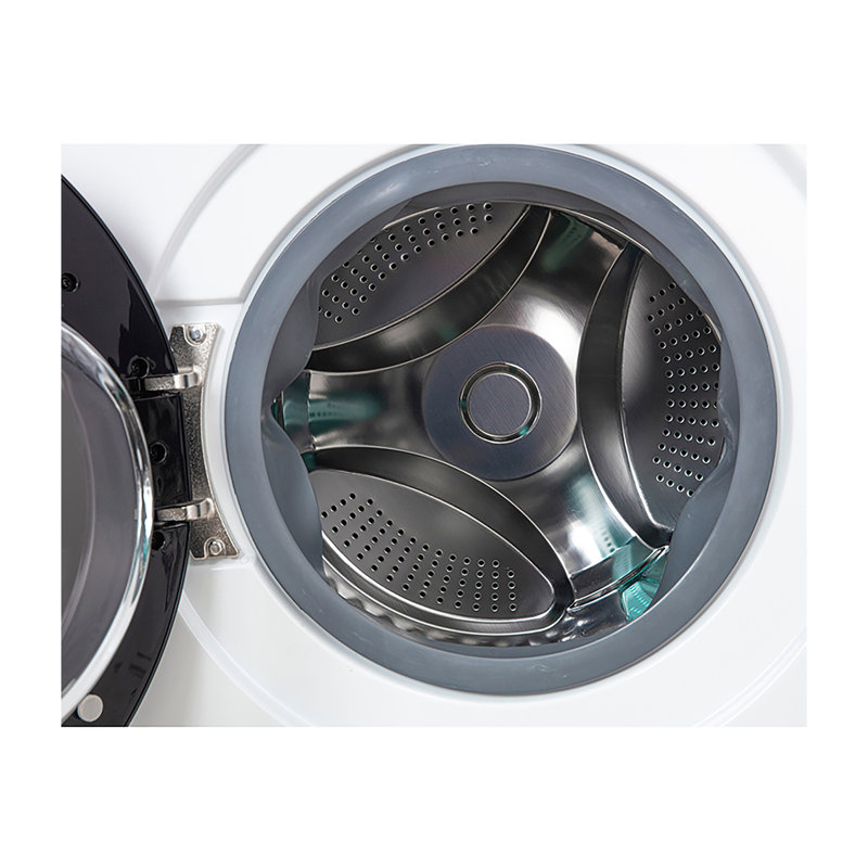 Equator All-in-One Washer Dryer VENTLESS/VENTED PET cycle 1.62cf/15lbs 110V with Pedestal, White
