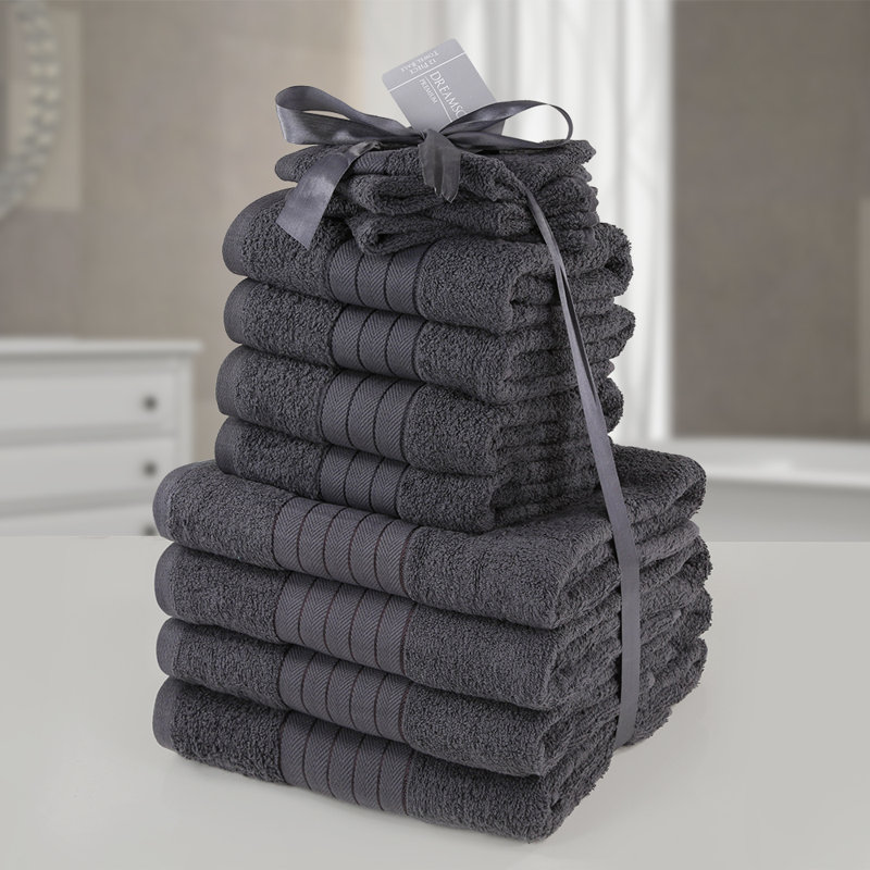 Anhat Cotton Midweight Mulit-Size Set, Charcoal
