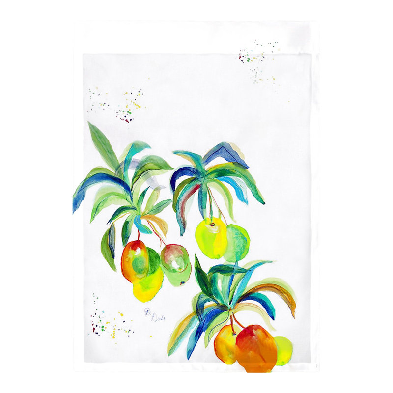 Drapeau de jardin à 2 côtés maong, H 18 po x l 12,5 po