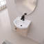 Petit meuble-lavabo mural 18 po avec lavabo en céramique 18 po
