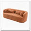 Canapé rembourré avec coussins 86 po Chenille-150339265
