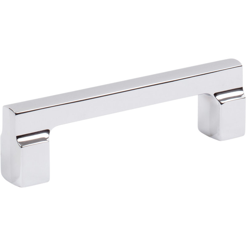 Reeves 8 13/16" Center To Center Bar Pull, 3 3/4", Chrome