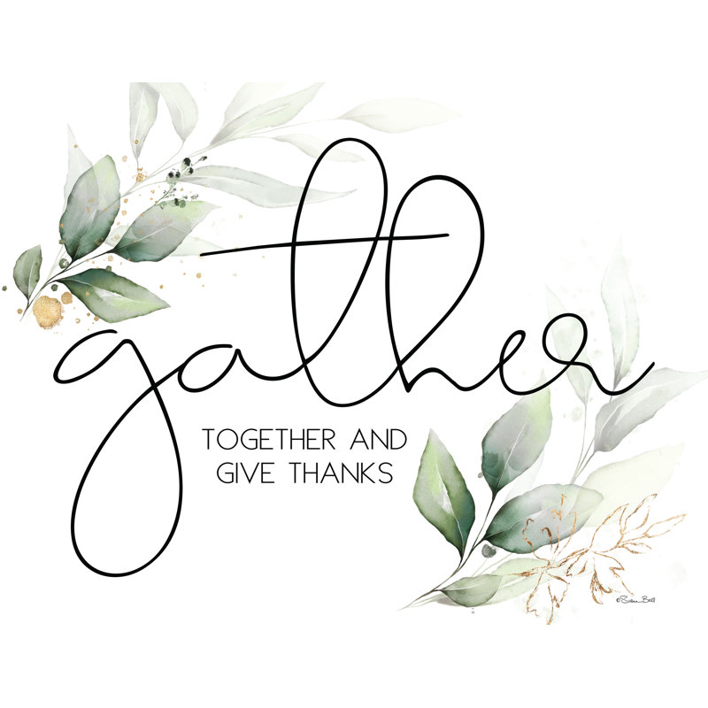 «Gather Together On Canvas» par Susan Ball, reproduction, H 8 po x l 12 po