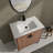 Bathroom Storage Vanity with Sink-1873261046
