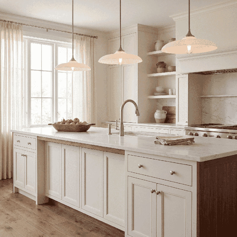 Luminaire suspendu 1 lumière Savoy House Hadley en nickel satiné, Nickel satiné