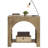 2 Tier Wood End Side Table With Innovative Arched Design-122720181