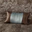 Housse de couette très grand / très grand - 100% dans les tons 6 Taupe élégant et style bleu