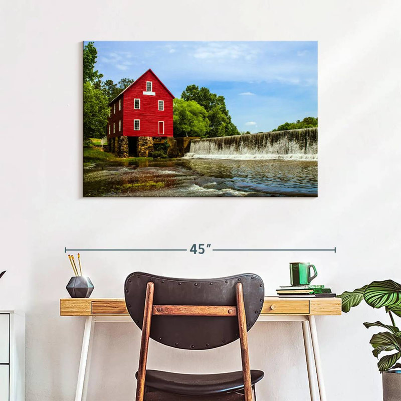 Lilie Starr's Mill, 26" H x 39" W