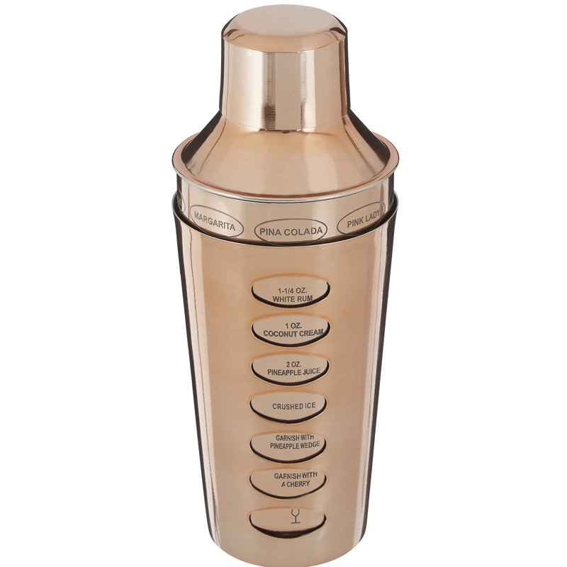 Eoin Stainless Steel Ashtray, Rose Gold