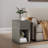 Mid-Century Modern Solid Wood Nightstand With Drawer - Fully Assembled-610125880