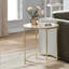 Ankrum Round Coffee Table With Glass Top