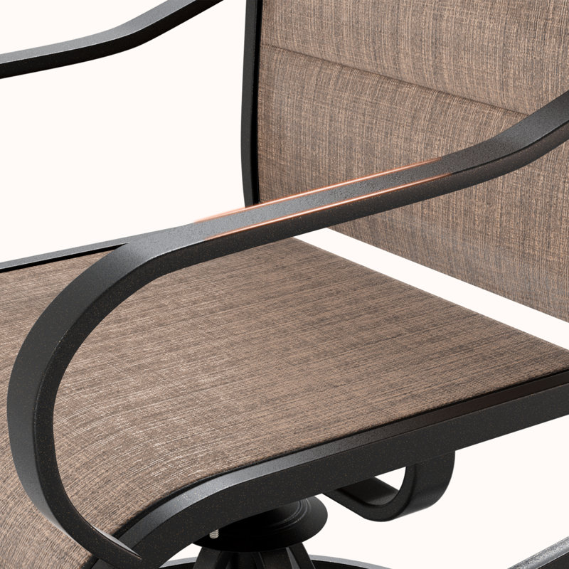 Ensemble de 6 chaises de salle à manger Angeli, Brun