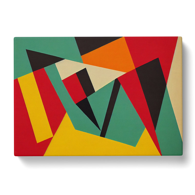 Art Suprematism - Wrapped Canvas Print, 35cm H x 50cm W x 3cm D