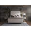 Cascade Upholstered Canopy Bed