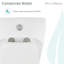 Manoir Dual-Flush Elongated One-Piece Toilet