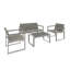 Canapé double en aluminium tissé en aluminium-60711988